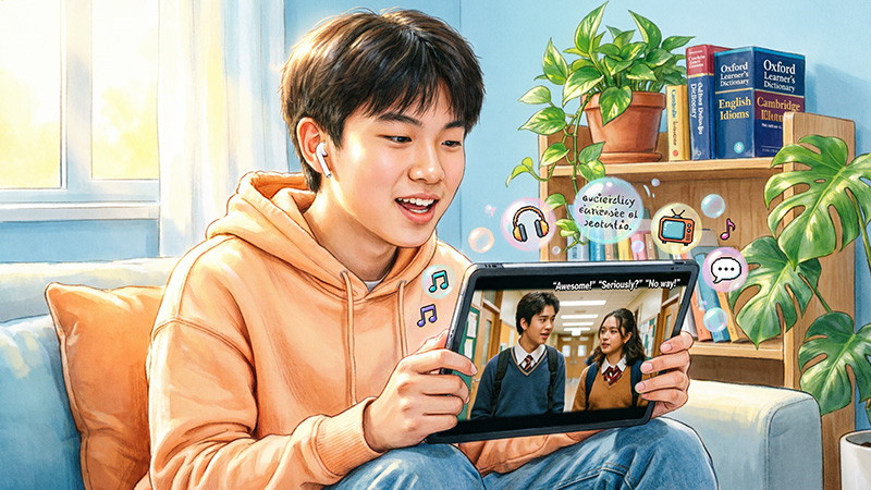 青少年学英语电视剧