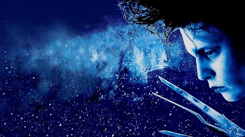 剪刀手爱德华电影场景截图