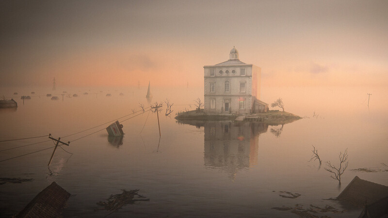精灵之屋电影场景截图