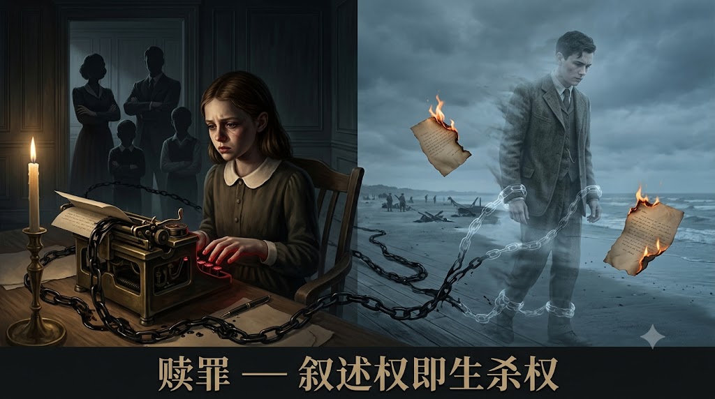 赎罪-布里奥尼在打字机前“书写”罗比的命运